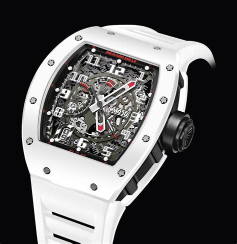 white richard mille watch price|Richard Mille watches skeleton.